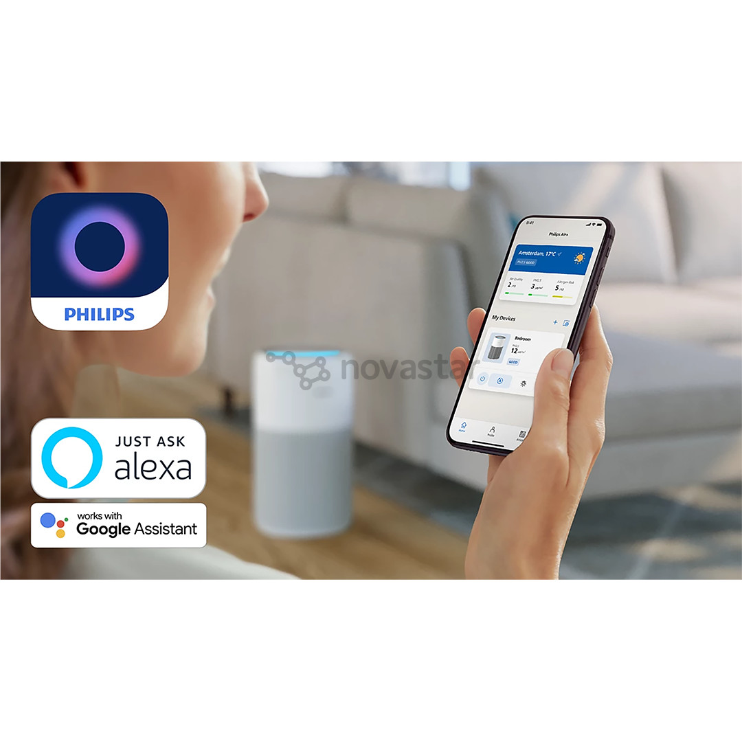 Philips PureProtect Pet 3000 Series, baltas - Oro valytuvas