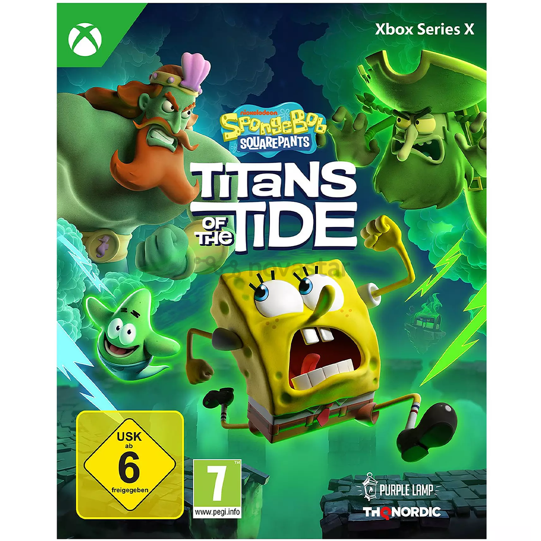 SpongeBob SquarePants: Titans of the Tide, Xbox Series X - Игра