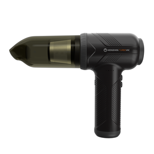 Hedgehog Turbovac, juodas - Rankinis dulkių siurblys H-VAC-BST