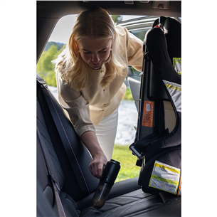 Hedgehog Turbovac, juodas - Rankinis dulkių siurblys