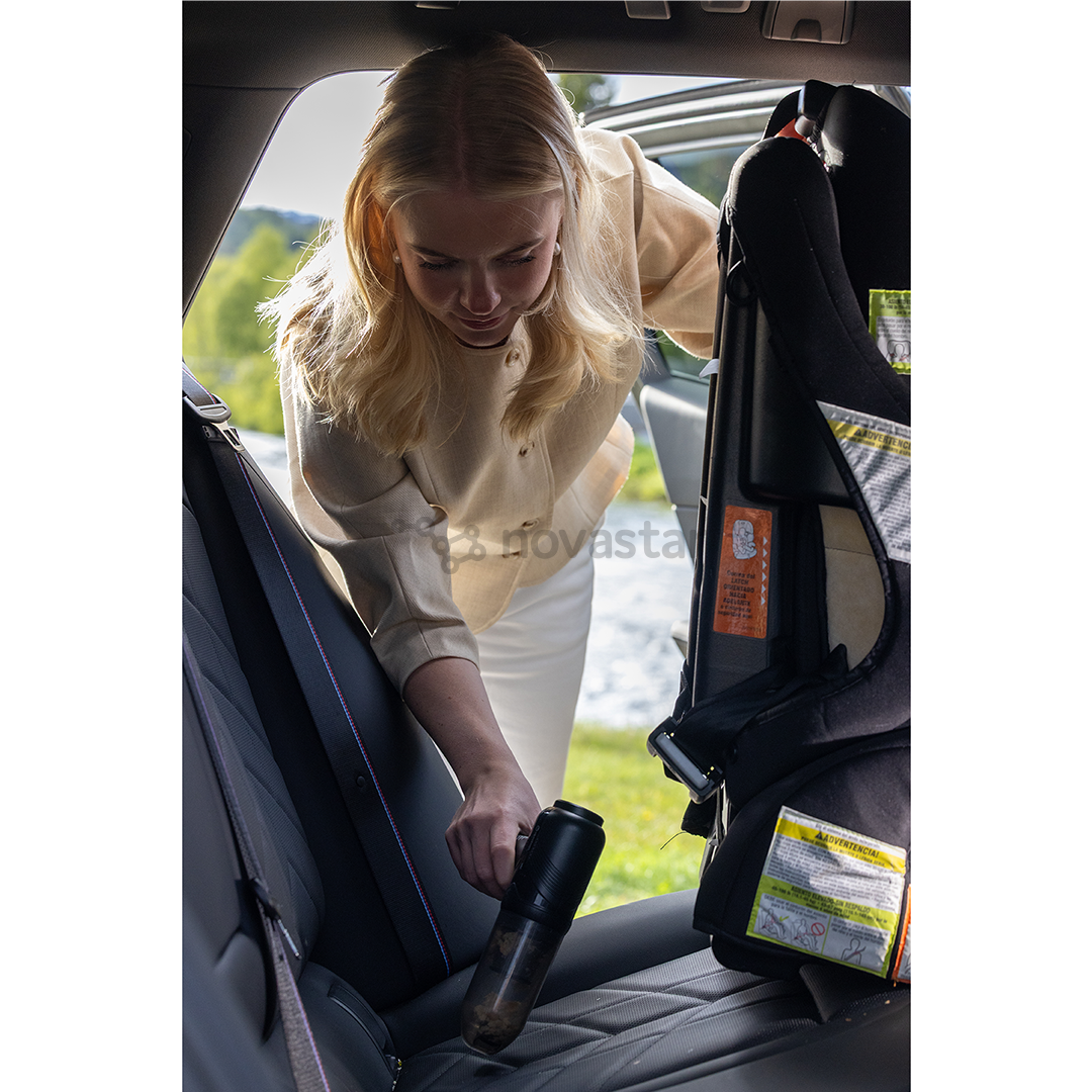 Hedgehog Turbovac, juodas - Rankinis dulkių siurblys