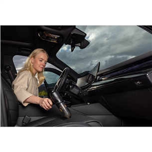 Hedgehog Turbovac, juodas - Rankinis dulkių siurblys