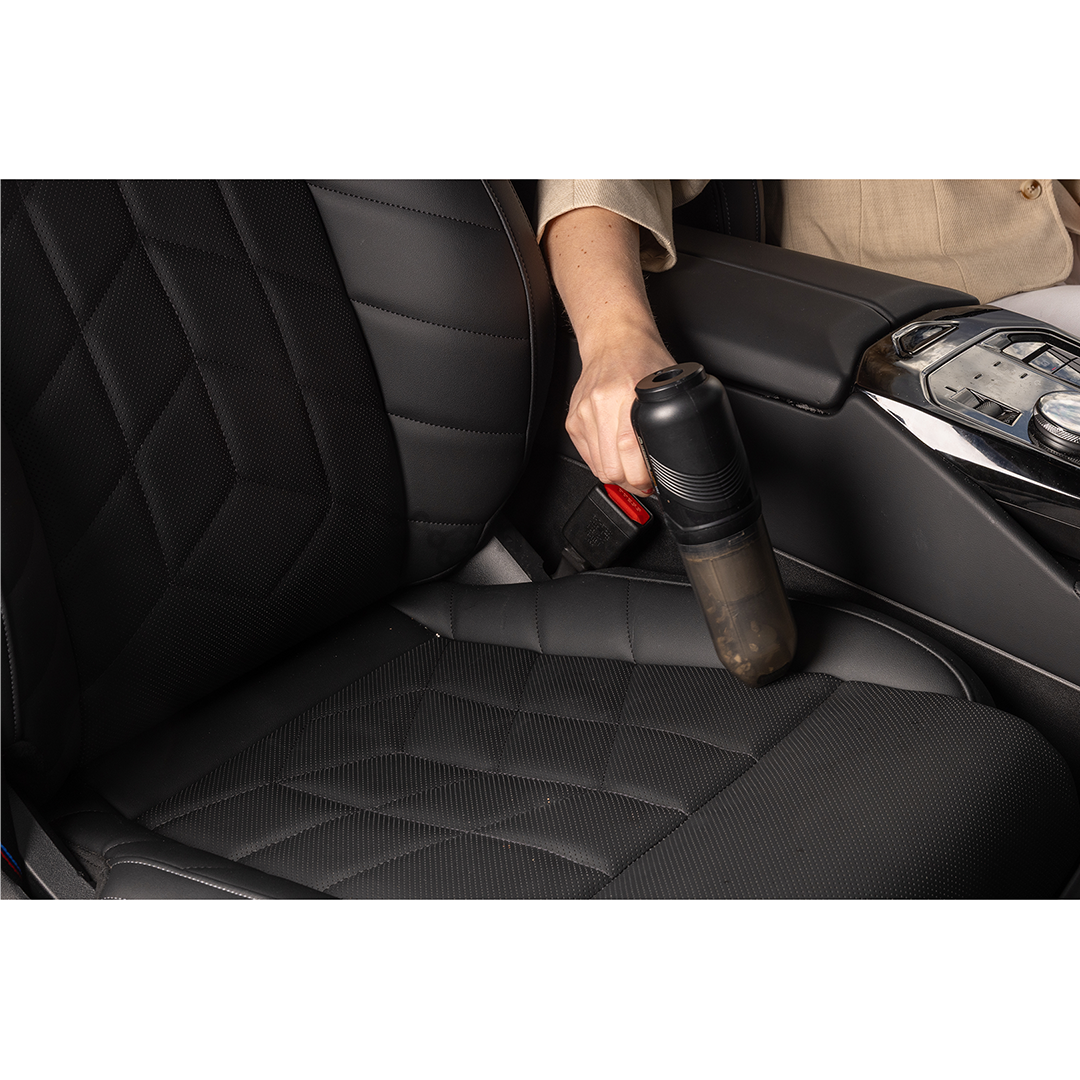 Hedgehog Turbovac, juodas - Rankinis dulkių siurblys