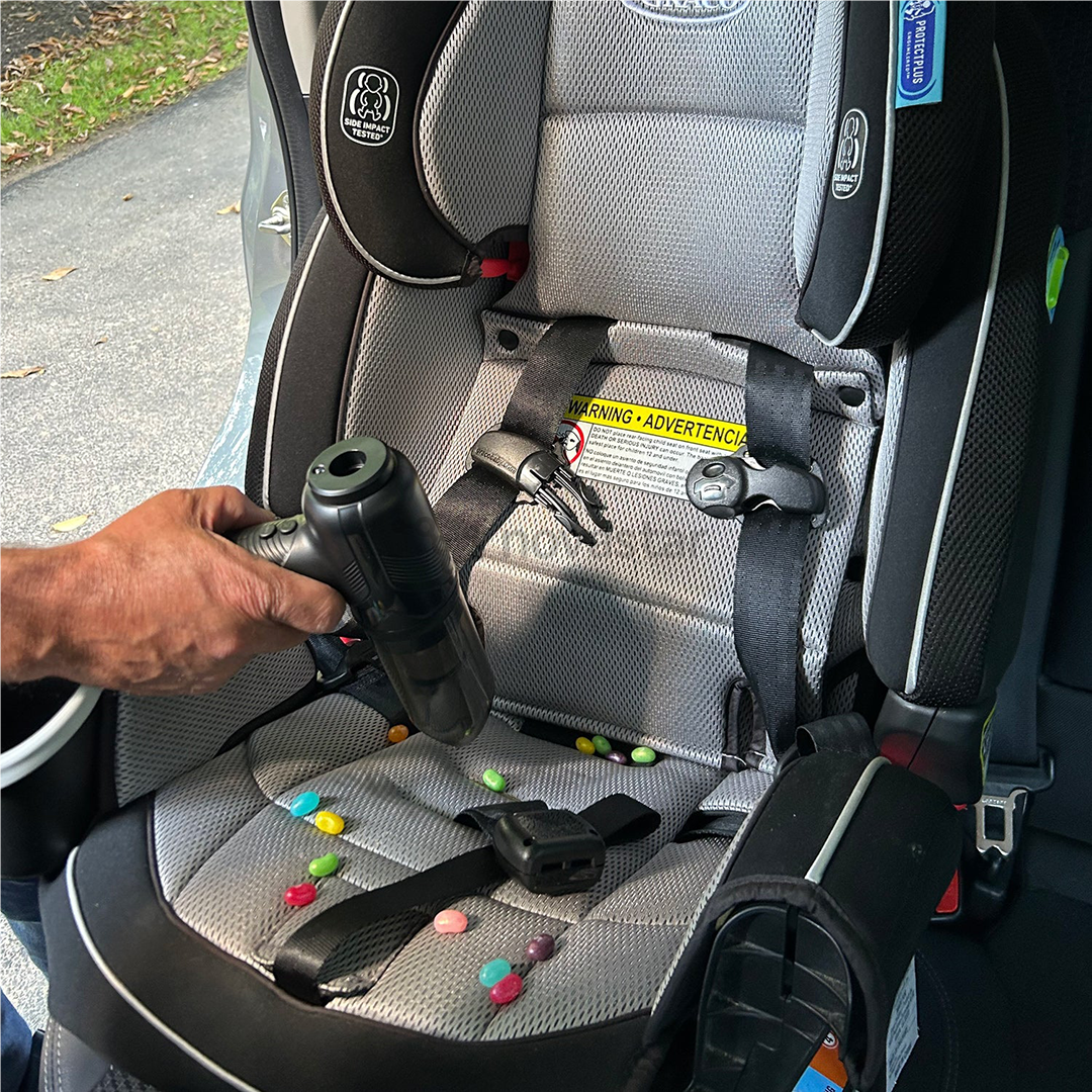 Hedgehog Turbovac, juodas - Rankinis dulkių siurblys