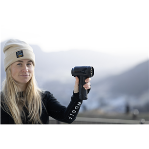 Hedgehog Turbovac, juodas - Rankinis dulkių siurblys