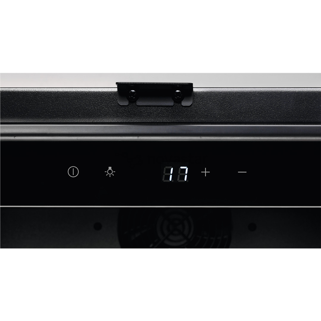 Electrolux 500 Series, 20 butelių , aukštis 82 cm, juodas - Įmontuojamas vyno šaldytuvas