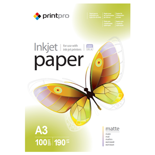 ColorWay PrintPro Matte, A3, 100 pc - Photo paper PME190100A3