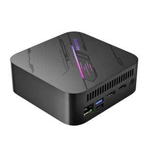 BlackView MP100, Ryzen 5, 16 GB, 512 GB, W11P, pilkas - Stacionarus kompiuteris