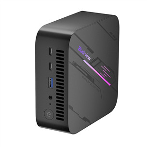 BlackView MP100, Ryzen 5, 16 GB, 512 GB, W11P, pilkas - Stacionarus kompiuteris