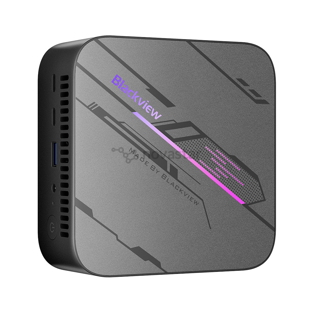 BlackView MP100, Ryzen 5, 32 GB, 1 TB, W11P, grey - Desktop PC