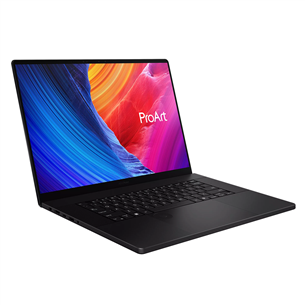 Asus ProArt P16 , 16'', 3K, OLED, 120 Hz, Ryzen AI 9, 64 GB, 2 TB, RTX 5070, W11P, ENG, juodas - Nešiojamasis kompiuteris