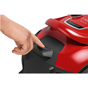 Bosch, Series 6, ProAnimal, 700 W, be maišelių, raudonas - Dulkių siurblys