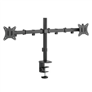 Deltaco Dual Desk Mount, 13-32'', juodas - Monitoriaus laikiklis ARM-0300-B