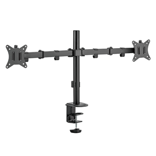 Deltaco Dual Desk Mount, 13-32'', juodas - Monitoriaus laikiklis ARM-0300-B