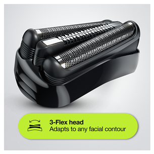 Braun Series 3 Shave & Style, Wet & Dry, синий - Бритва