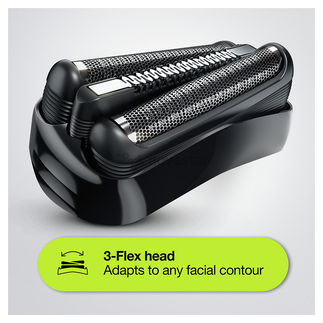 Braun Series 3 Shave & Style, Wet & Dry, синий - Бритва