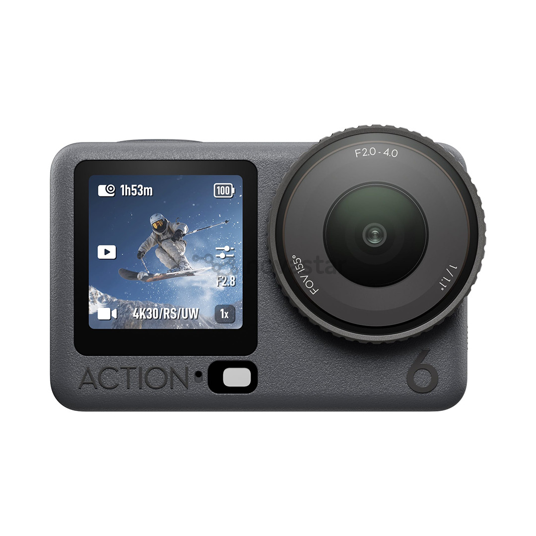 Dji Osmo Action 6, Adventure bundle, black - Action camera