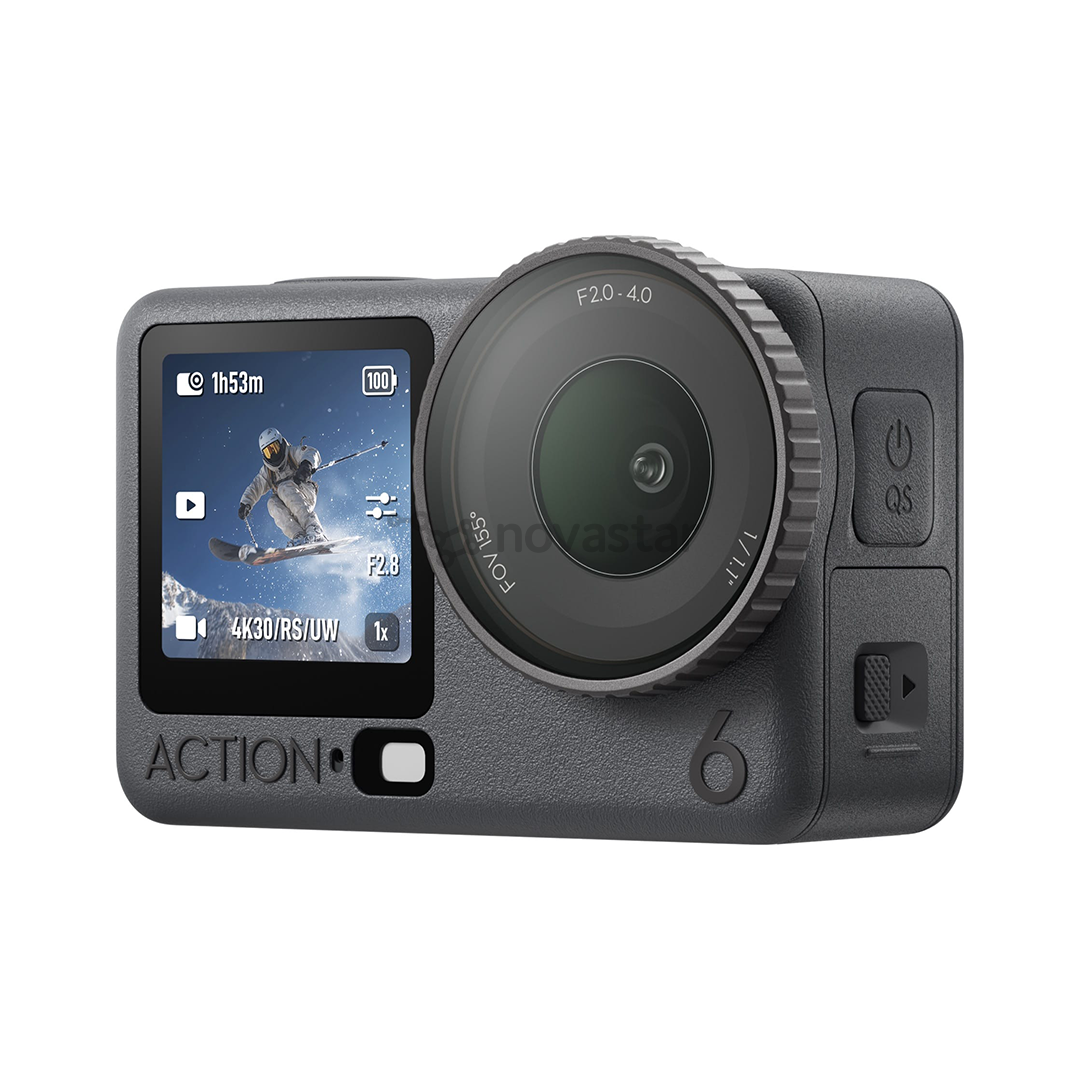 Dji Osmo Action 6, Adventure bundle, черный - Экшн-камера