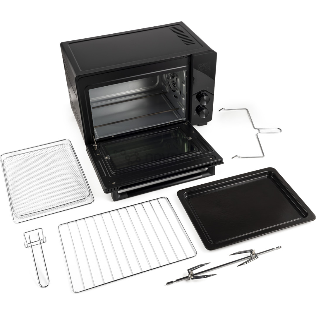 Hisense, 30 L, 1800 W, juoda - Mini orkaitė