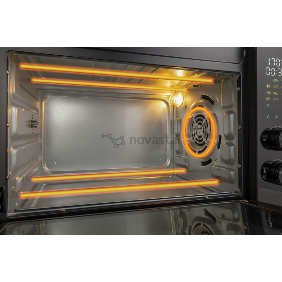 Hisense, 30 L, 1800 W, juoda - Mini orkaitė