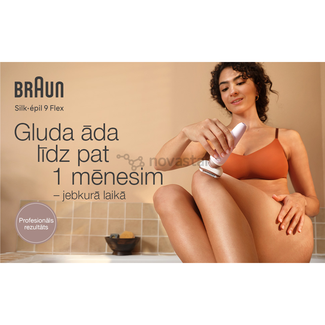Braun Silk epil 9 Flex, white - Epilator