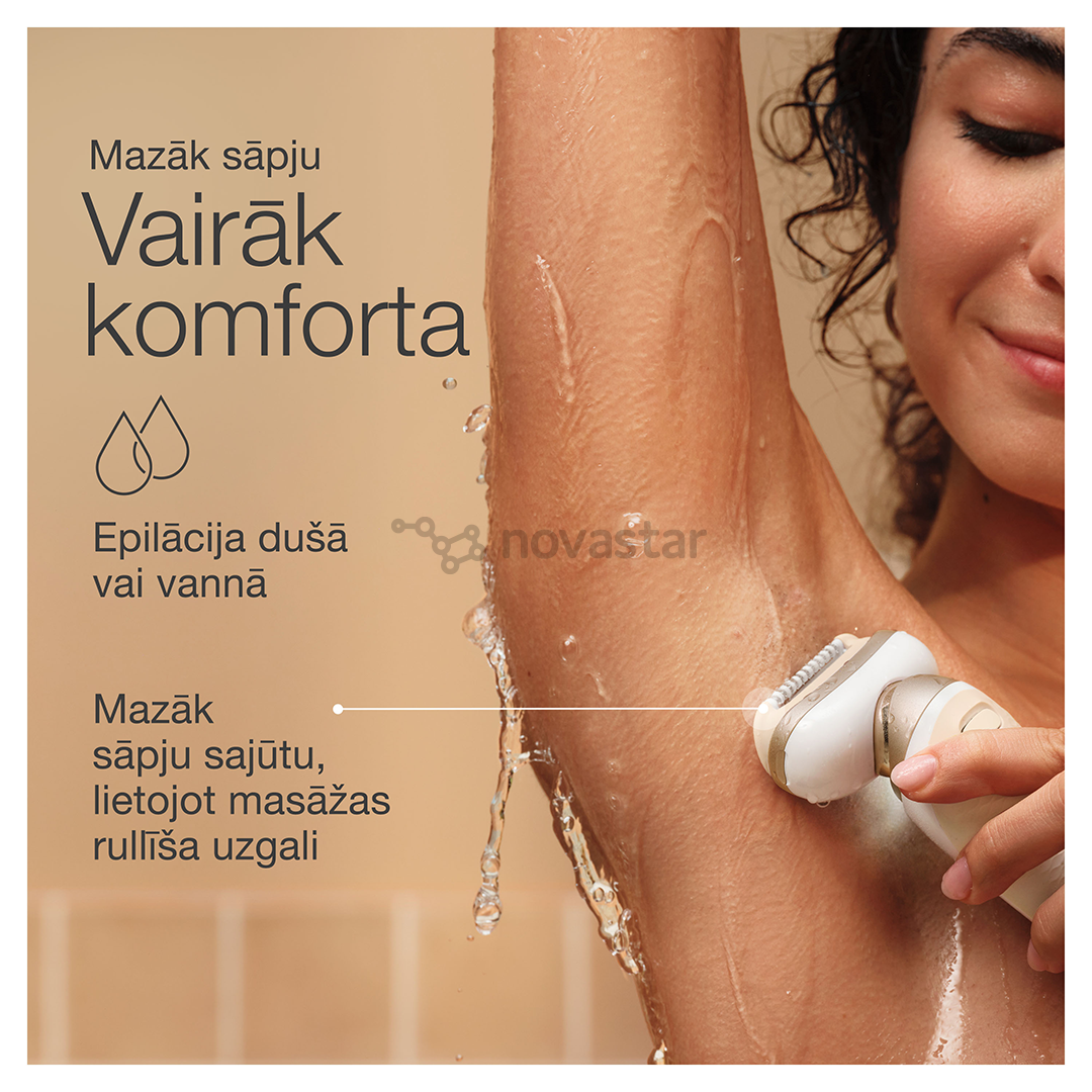 Braun Silk epil 9 Flex, white - Epilator