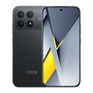 POCO F8 Pro, 256 GB, juodas - Išmanusis telefonas MZB0M3ZEU