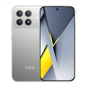 POCO F8 Pro, 256 GB, sidabro spalvos - Išmanusis telefonas MZB0M60EU