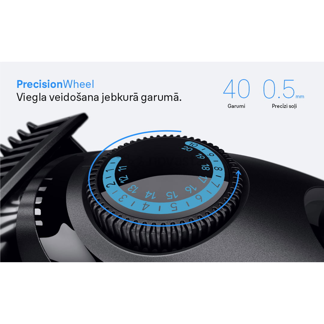 Barzdaskutė Braun Beard Trimmer Series 3, juoda