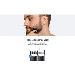 Barzdaskutė Braun Beard Trimmer Series 3, juoda