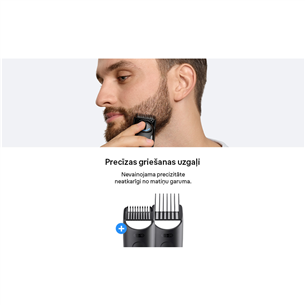Barzdaskutė Braun Beard Trimmer Series 3, juoda