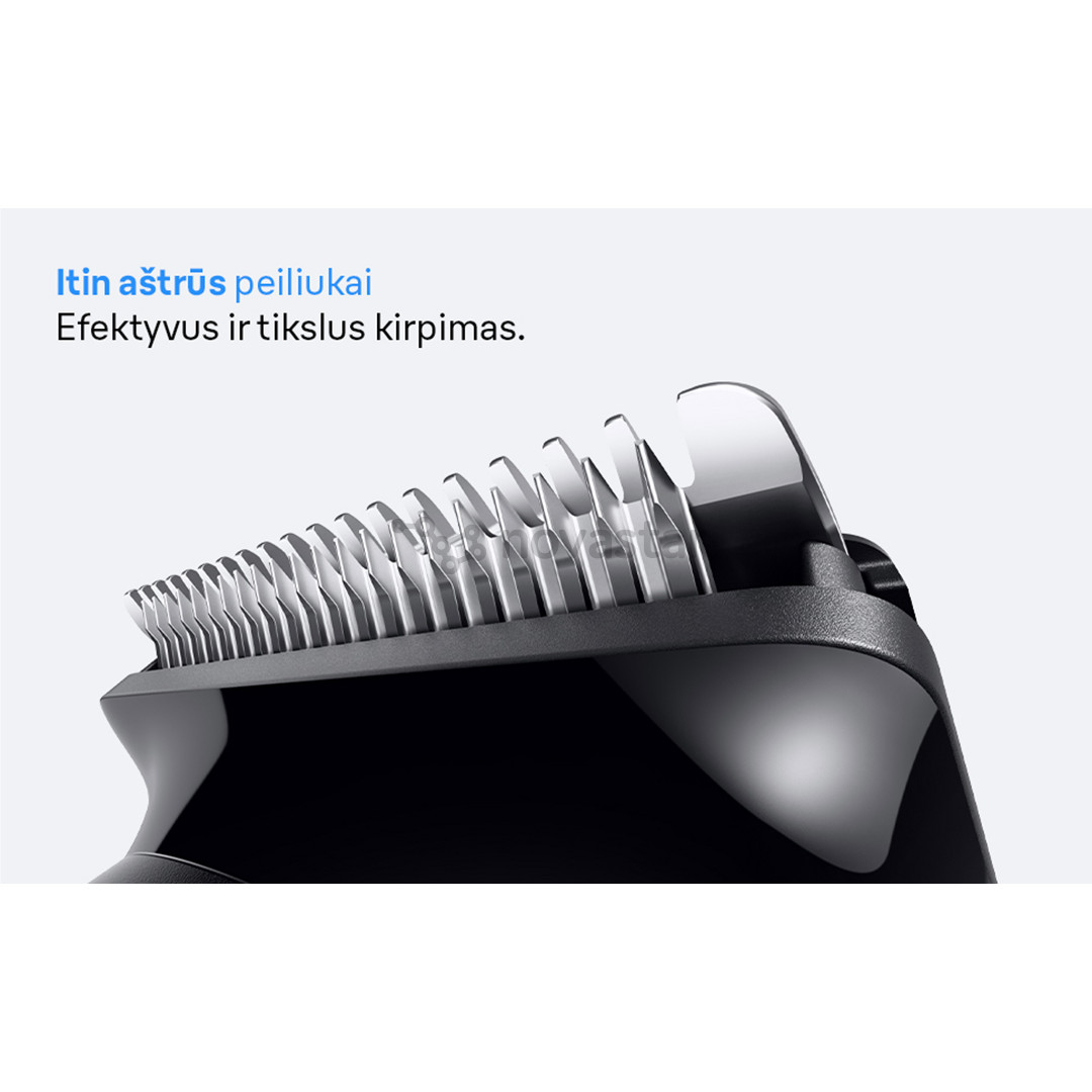 Plaukų kirpimo mašinėlė Braun Series 3, 8-in-1, tamsiai pilka