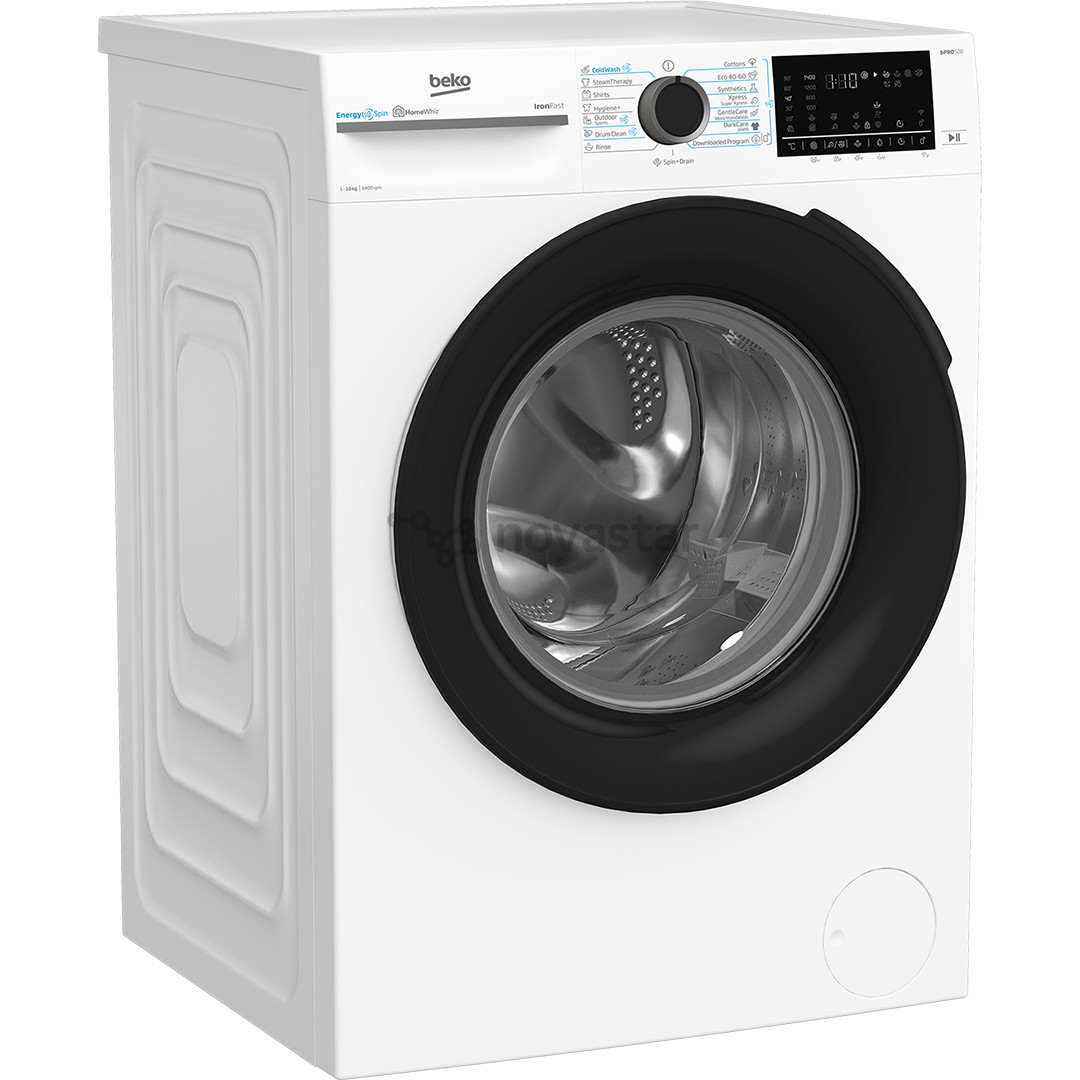 Beko, 10 kg, gylis 58 cm, 1400 aps./min. - Skalbimo mašina