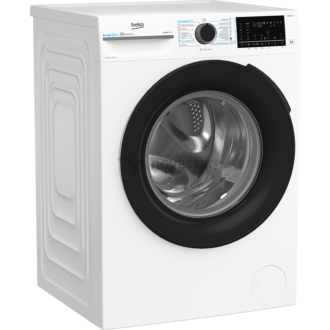 Beko, 10 kg, gylis 58 cm, 1400 aps./min. - Skalbimo mašina