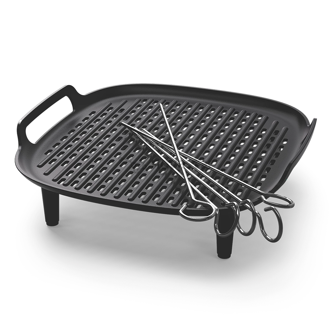 Philips, priedas 6,2 L karšto oro gruzdintuvei - Grilio rinkinys