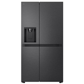 LG, Water & Ice Dispenser, 641 l, aukštis 179 cm, juodas - SBS šaldytuvas