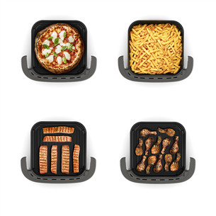 Tefal Easy Fry XL Surface, 2200 W, 4 L, tamsiai pilka - Karšto oro gruzdintuvė