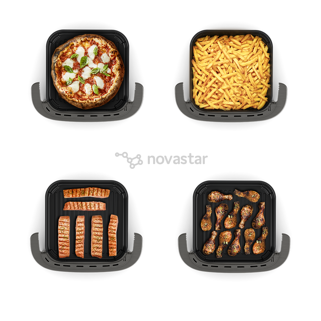 Tefal Easy Fry XL Surface, 2200 Вт, 4 л, темно-серый - Аэрогриль