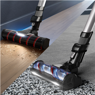 Tefal X-Force Flex 13.60 Complete, Allergy model, pilkas/juodas - Belaidis dulkių siurblys