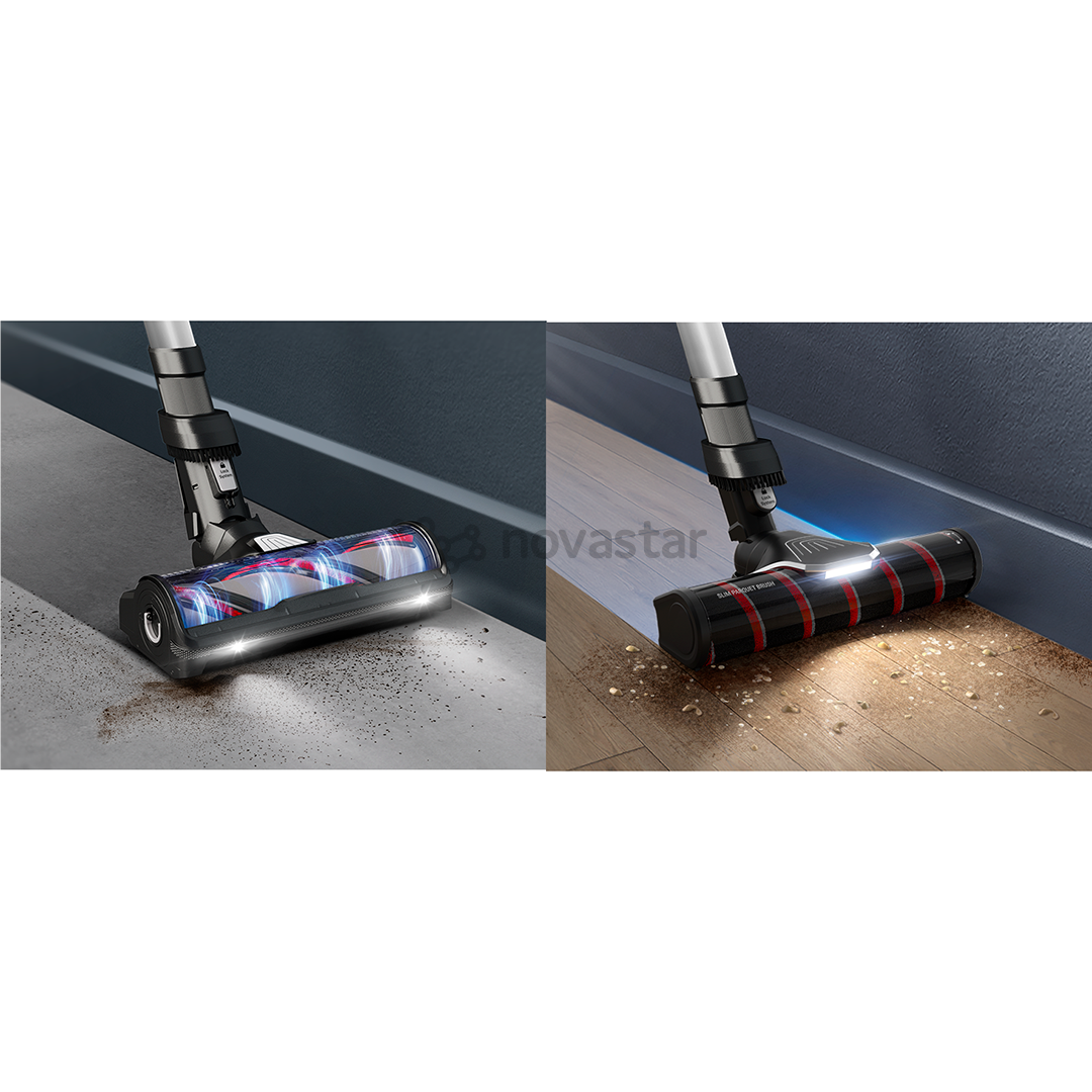 Tefal X-Force Flex 13.60 Complete, Allergy model, pilkas/juodas - Belaidis dulkių siurblys