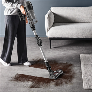 Tefal X-Force Flex 13.60 Complete, Allergy model, pilkas/juodas - Belaidis dulkių siurblys