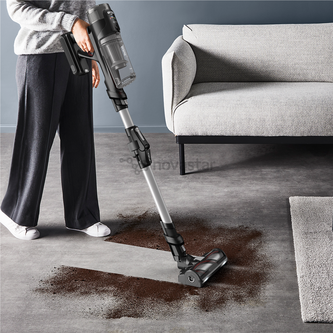 Tefal X-Force Flex 13.60 Complete, Allergy model, pilkas/juodas - Belaidis dulkių siurblys