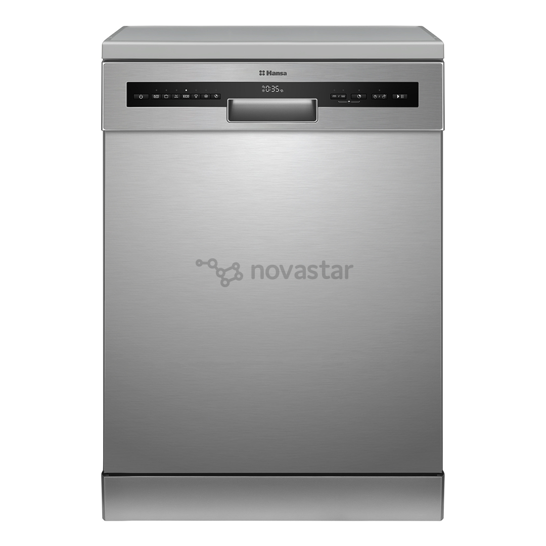 Hansa, 14 komplektų talpa, plotis 60 cm, nerūdijančio plieno - Indaplovė