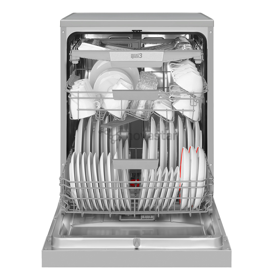 Hansa, 14 komplektų talpa, plotis 60 cm, nerūdijančio plieno - Indaplovė