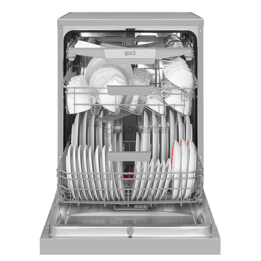 Hansa, 14 komplektų talpa, plotis 60 cm, nerūdijančio plieno - Indaplovė