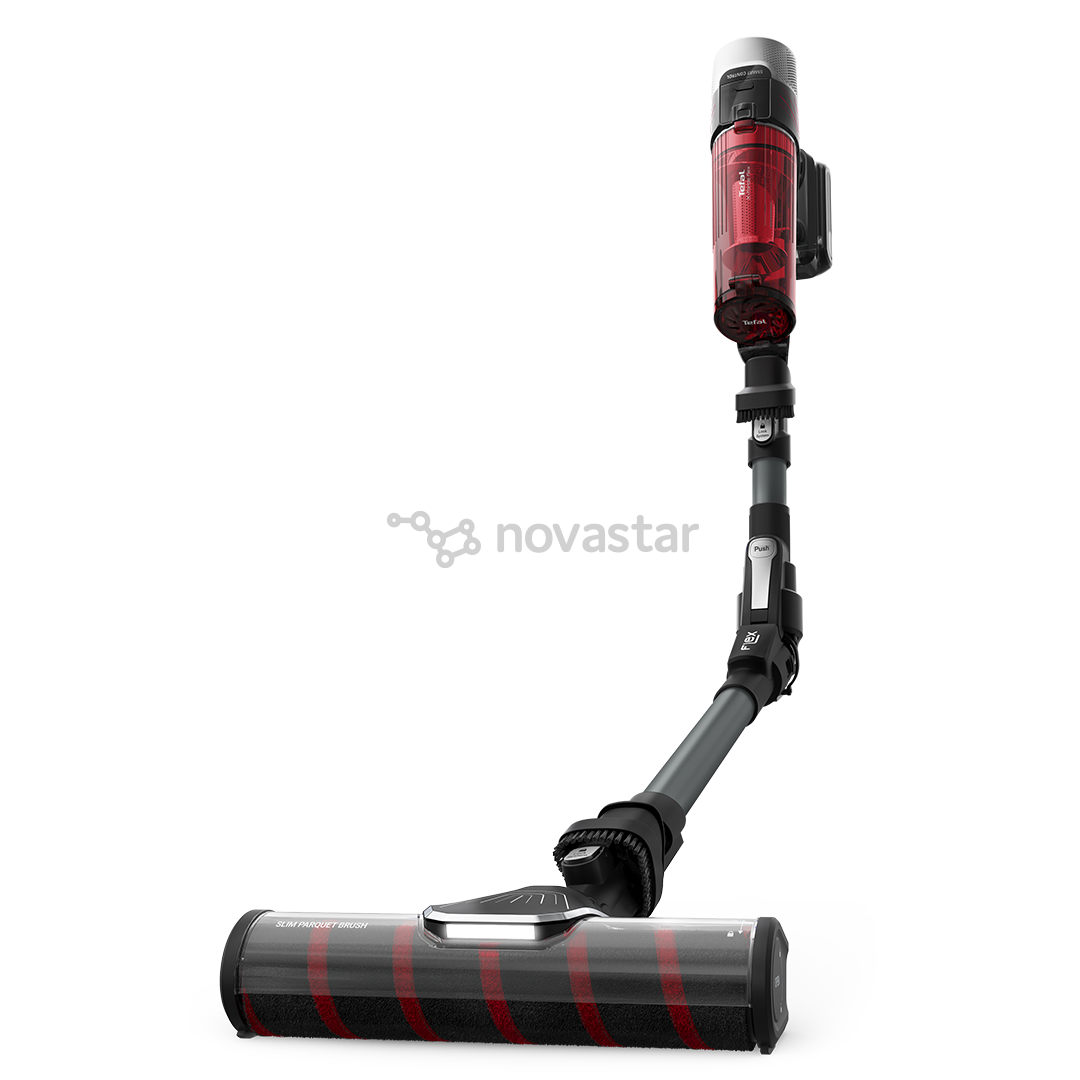 Tefal X-Force Flex 9.60 Complete, raudonas/pilkas - Belaidis dulkių siurblys