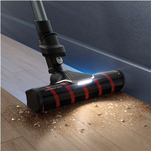 Tefal X-Force Flex 9.60 Complete, raudonas/pilkas - Belaidis dulkių siurblys