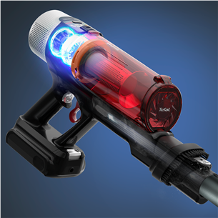 Tefal X-Force Flex 9.60 Complete, raudonas/pilkas - Belaidis dulkių siurblys