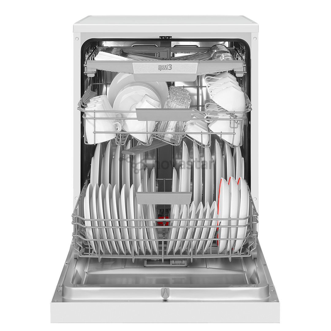 Hansa, 14 komplektų talpa, plotis 60 cm, balta - Indaplovė