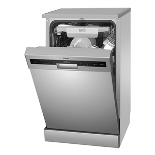 Hansa, 10 komplektų talpa, plotis 44,8 cm, nerūdijančio plieno - Indaplovė